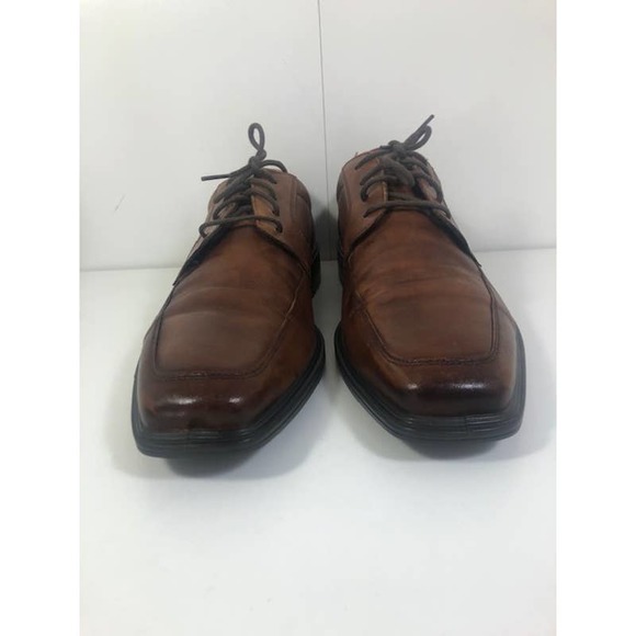 Ecco Minneapolis Tie Brown British Toe Oxfords Size 47 US 13 Danish Design Men\'s Ecco | Shoes | Ecco Leather Minneapolis Apron Toe Tie Oxford  main image 4